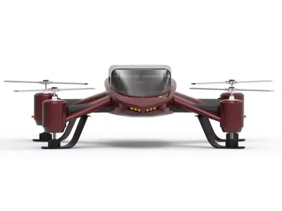 AXIX SKYRIDER Low-poly 3D model
