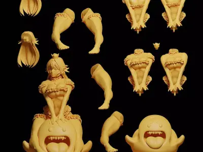Booette Fitness Ver CHARACTER BY ESM 3D print model