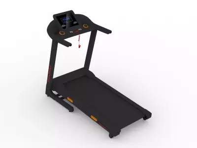 Treadmill Low-poly 3D model get