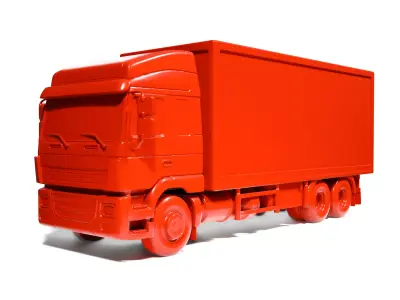 Freight truck 3D print model