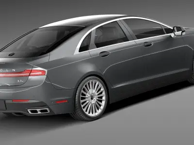 Lincoln MKZ 2013 3D model