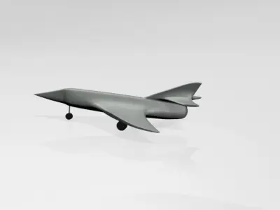 Jet Fighter 03 3D model