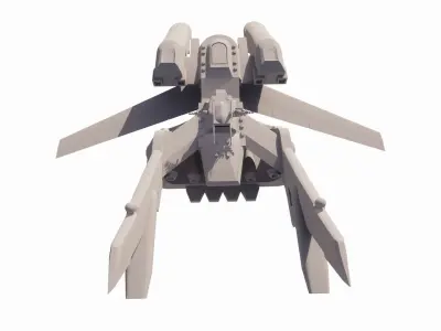 Spaceship-spacecraft-40 3D model