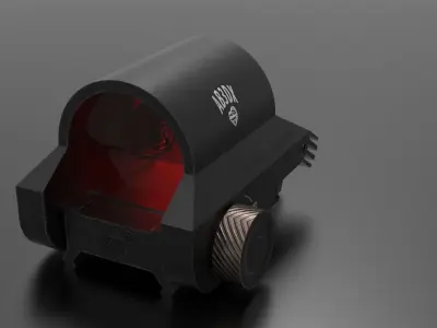 Cybergun Arms Red Dot Low-poly 3D model