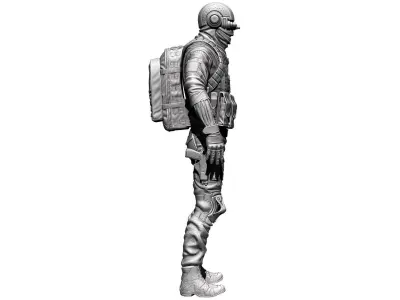 Soldier 3D model
