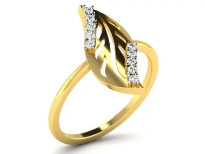  Engagement ring  55 light weight3dm cad files  part 06 3D print model