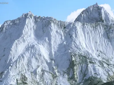 Everest 3D model