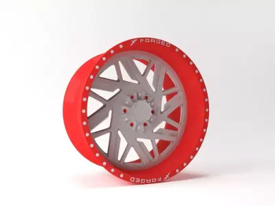 car  wheel Free 3D model