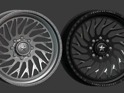 American Force Swang Rims 3D model