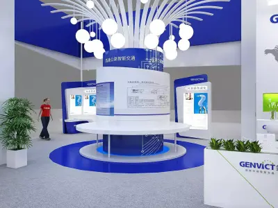 Exhibition - Size - 12X9-3DMAX2011-0017 3D model