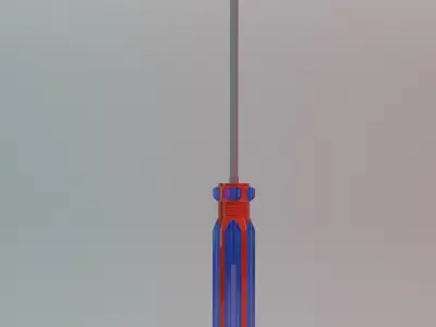 3D Model of Phillips Screwdriver Design and more Formats free Free 3D model