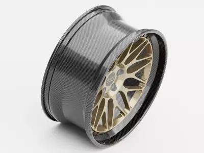 BBS LM Rim 3D model