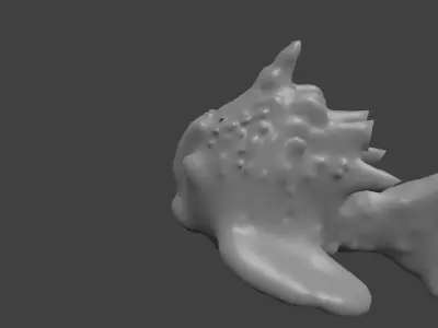Fishy fish Low-poly 3D model