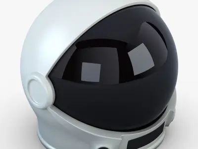Astronaut helmet 3D model