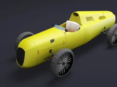7- Classic Cars- High detail 3d models Low-poly 3D model