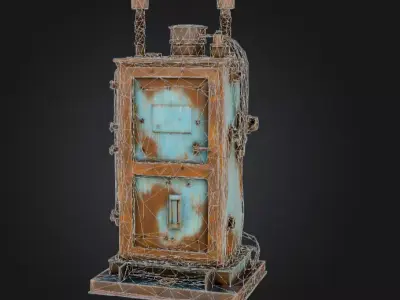 APOCALYPTIC them Free low-poly 3D model