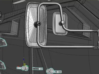 M-ATV military vehicle 3D model