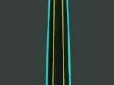 sword Low-poly 3D model 6