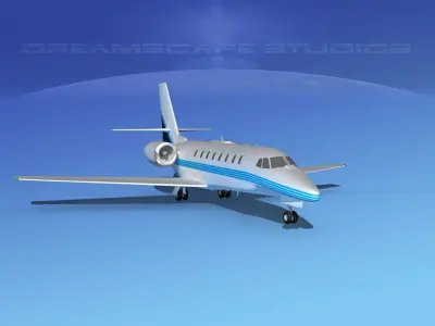 Cessna C680 Citation Soveriegn V13 3D model