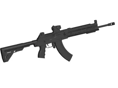Kalashnikov ak - rifle 3D model