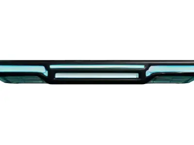 Futuristic Data Tablet Holographic 3D model