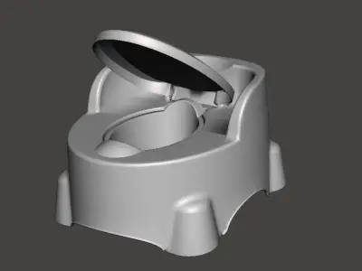 Smart potty - Potty chair - bacin infantil 3D print model
