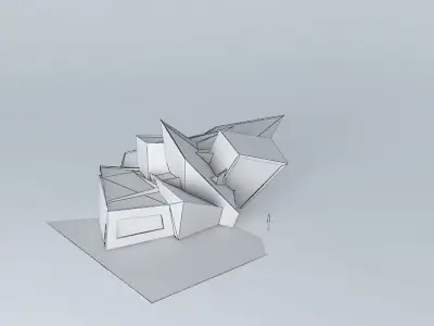 exhibition space 3D model