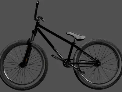 MTB bmx Bike Bicycle Cycling Velo Extreme Low-poly 3D model