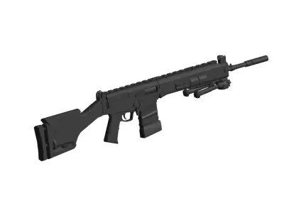 IMBEL IA2 3D model