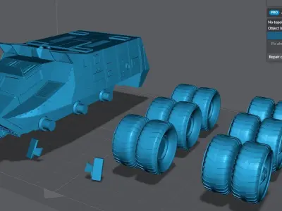 Joe90 U57 Truck 3D print model