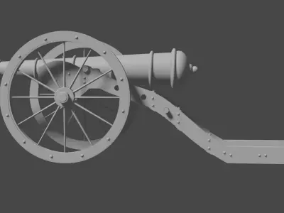 Ancient Artillery 3D model