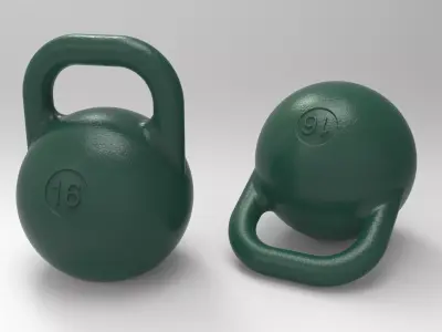 Kettlebell kettlebells 3D model