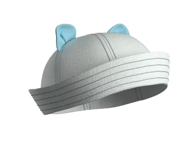 Kids Sailor Hat 3D model