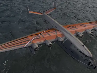 Sud Est Se-200 Amphitrite  -  LeO H-49 3D model