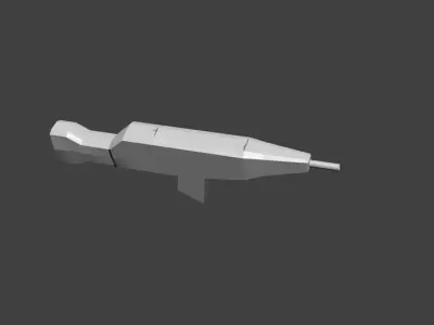 Assault Rifle Free low-poly 3D model purchase