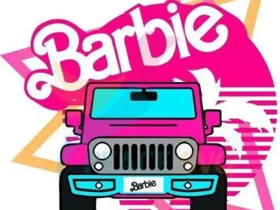 Pack Barbie cookie cutter x 3 3D print model
