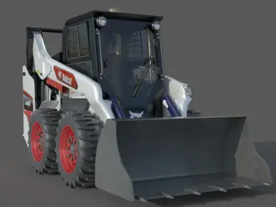 Bobcat S66 Skid Steer Loader 3D model