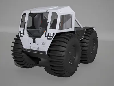Sherp N 1200 Pickup Concept 3D model