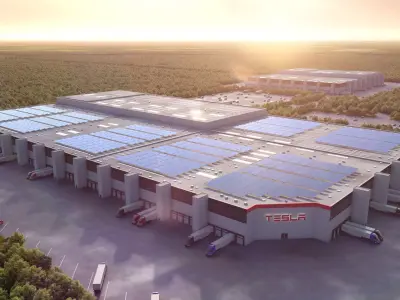 Tesla Gigafactory Berlin 3D model