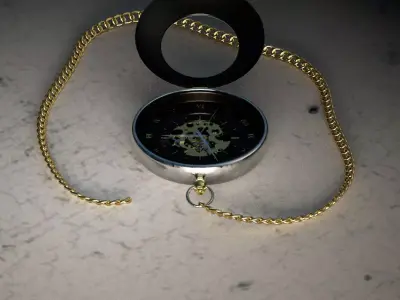 Pocket Watch 3D model