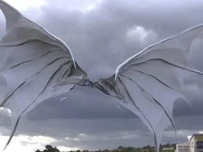 Bat wings Demon Wings 3D model