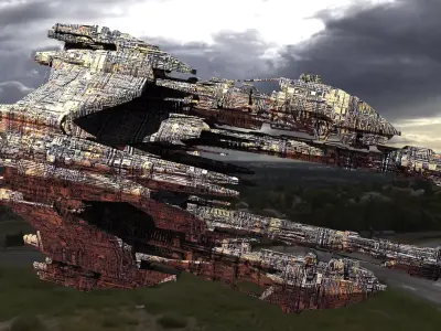 Planet tera former 1 3D model