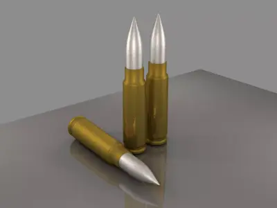 Bullets 3D model get