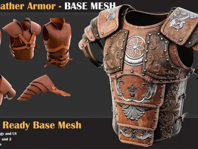 86 Armor Base Mesh Bundles   3D model