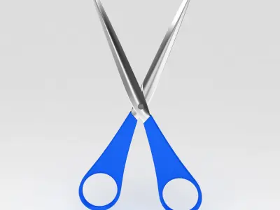 Scissor 3d model pair of scissors 3D model