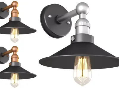 Wall light 02 3D model