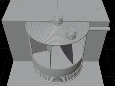 Local treatment facilities 3D model