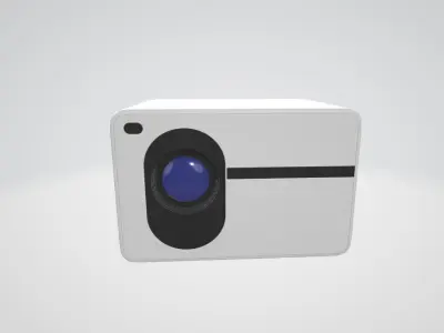Wielio Mini Projector Low-poly 3D model