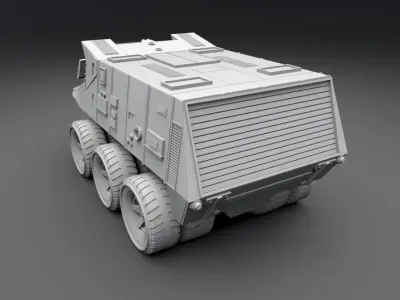 Joe90 U57 Truck 3D print model