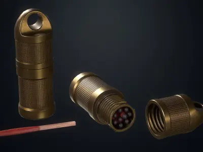 Survival Pack Vol2 Low-poly 3D model